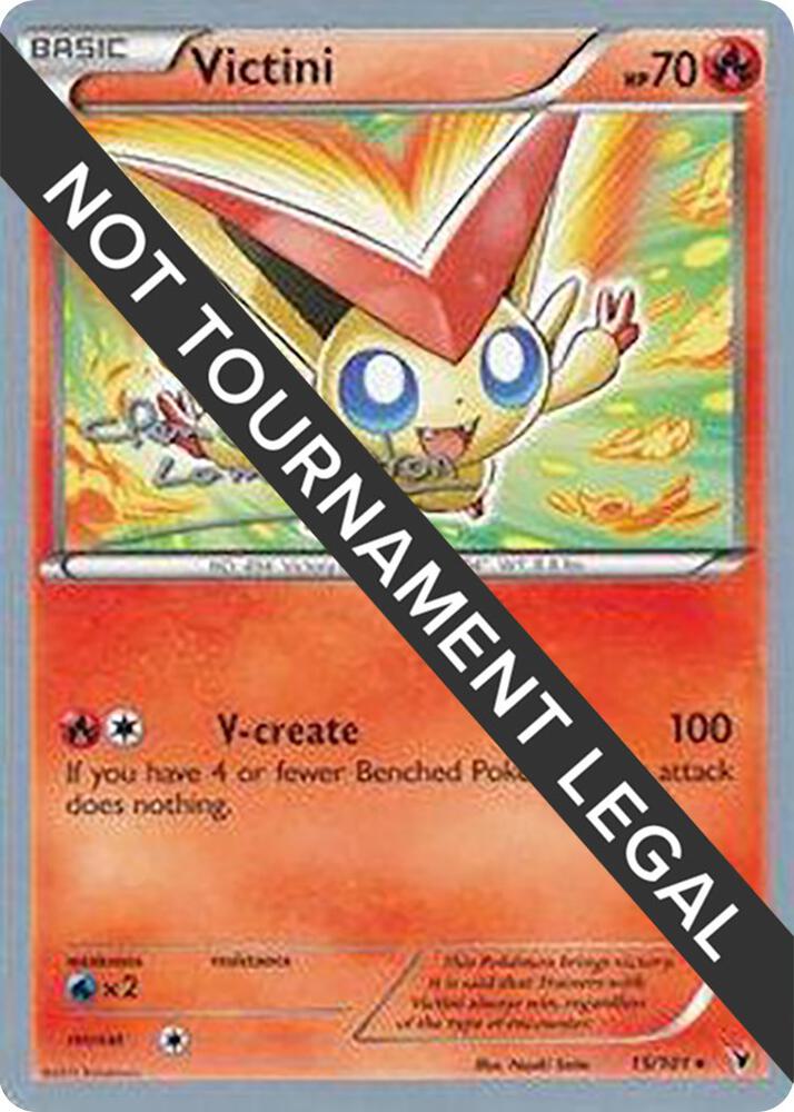 Victini - 2013 (Clement Lamberton) - 15/101 Holo Rare World Championship Decks