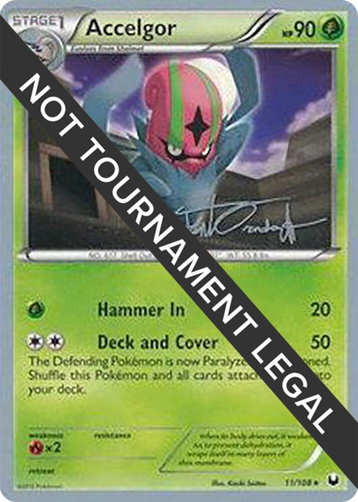 Accelgor - 2014 (Trent Orndorff) 11/108 Rare World Championship Decks Pokémon card