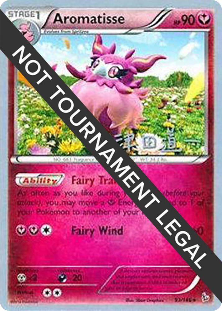 Aromatisse - 2014 (Michikazu Tsuda) 93/146 Rare World Championship Decks Pokémon card