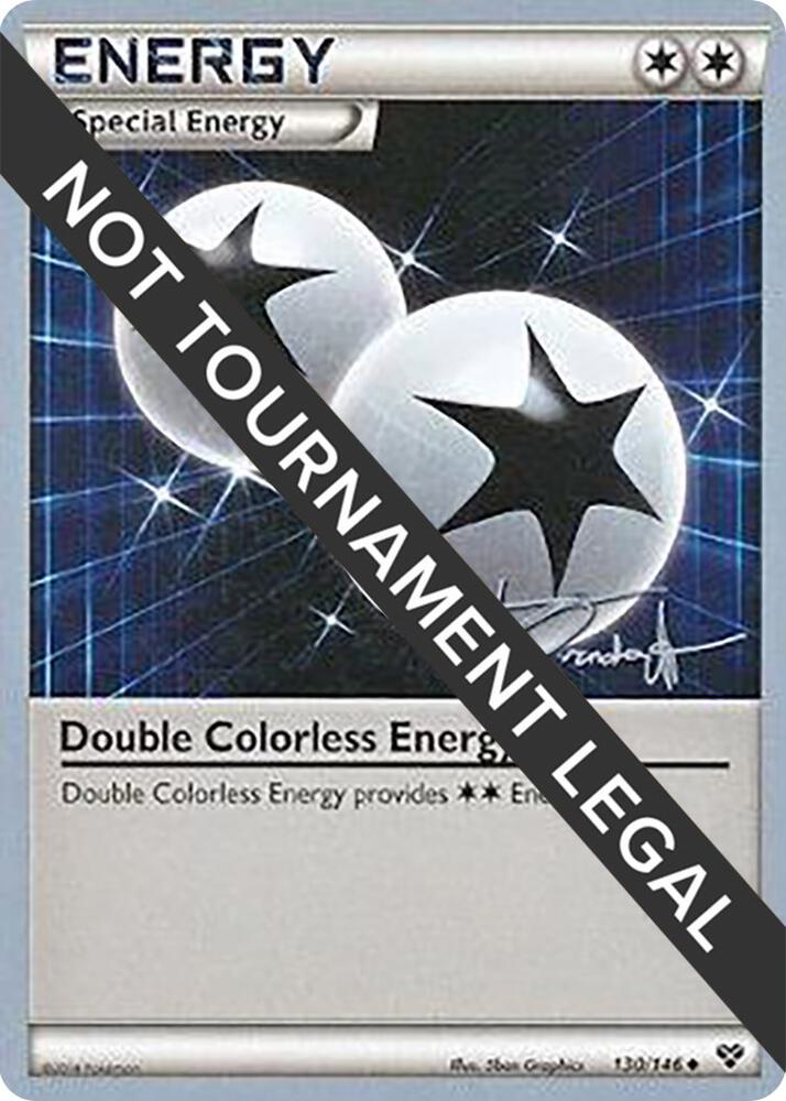 Double Colorless Energy - 2014 (Trent Orndorff) 130/146 Uncommon World Championship Decks Pokémon card