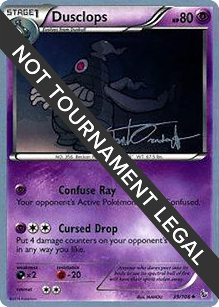 Dusclops - 2014 (Trent Orndorff) 39/106 Uncommon World Championship Decks Pokémon card