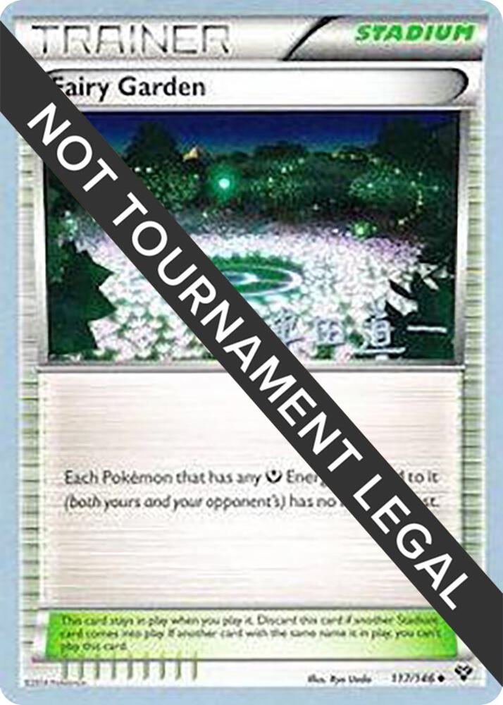 Fairy Garden - 2014 (Michikazu Tsuda) 117/146 Uncommon World Championship Decks Pokémon card
