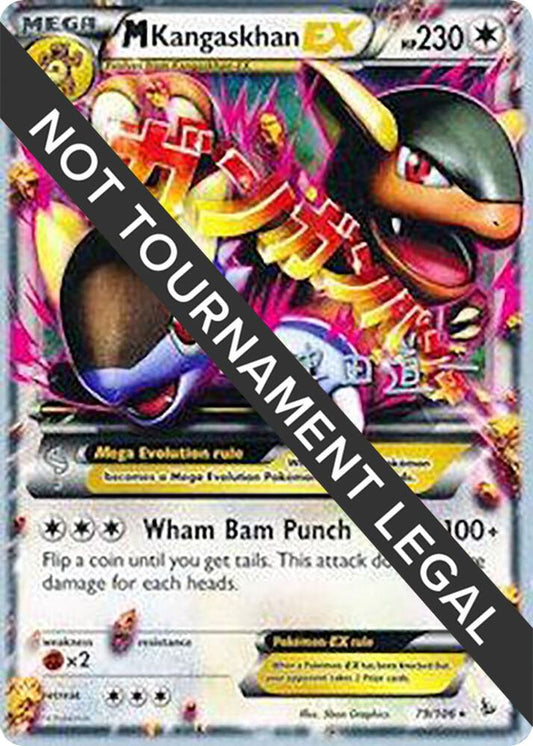 M Kangaskhan EX - 2014 (Michikazu Tsuda) - 79/106 Ultra Rare World Championship Decks