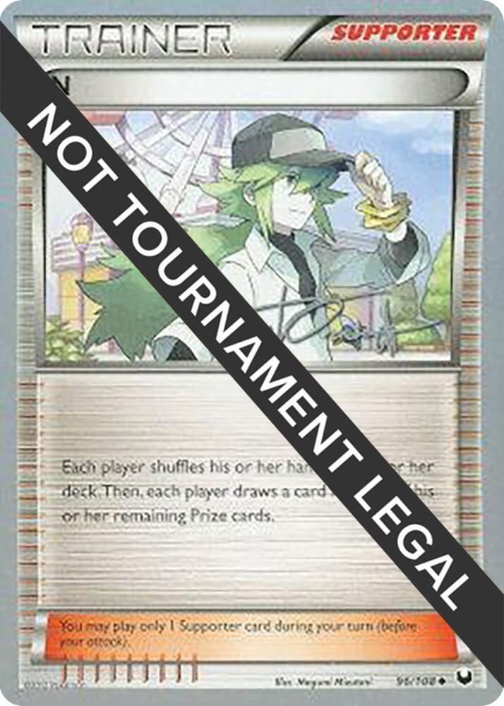 N - 2014 (Trent Orndorff) 96/108 Uncommon World Championship Decks Pokémon card