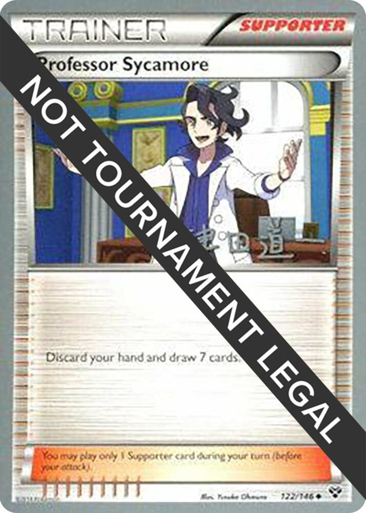 Professor Sycamore - 2014 (Michikazu Tsuda) 122/146 Uncommon World Championship Decks Pokémon card