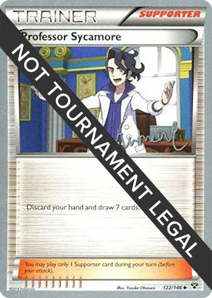 Professor Sycamore - 2014 (Andrew Estrada) 122/146 Uncommon World Championship Decks Pokémon card