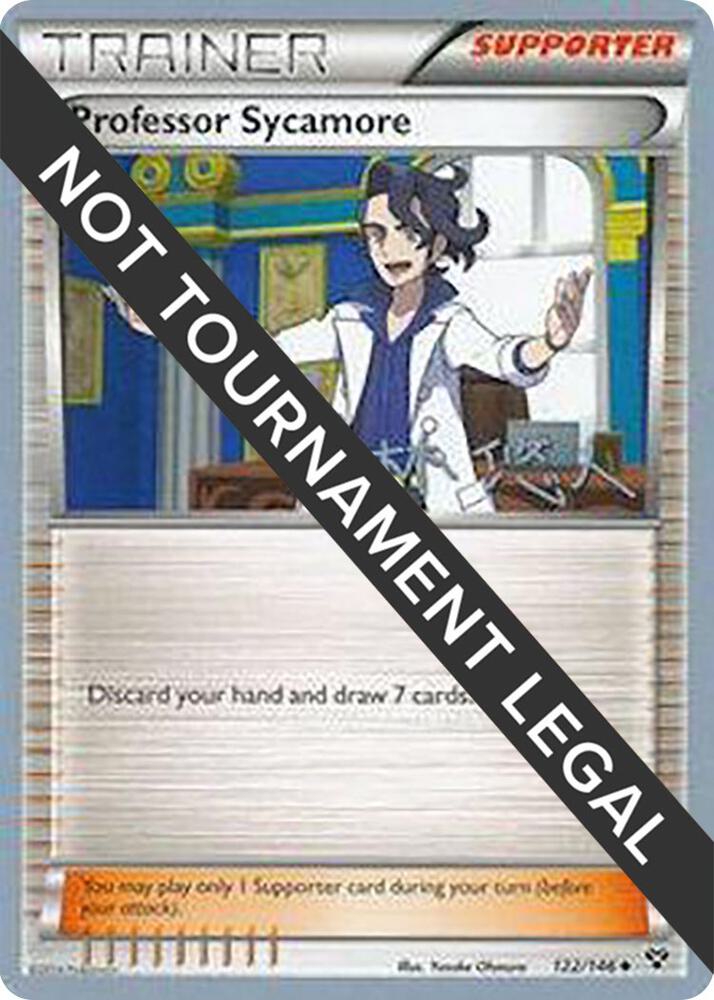 Professor Sycamore - 2014 (Haruto Kobayashi) 122/146 Uncommon World Championship Decks Pokémon card