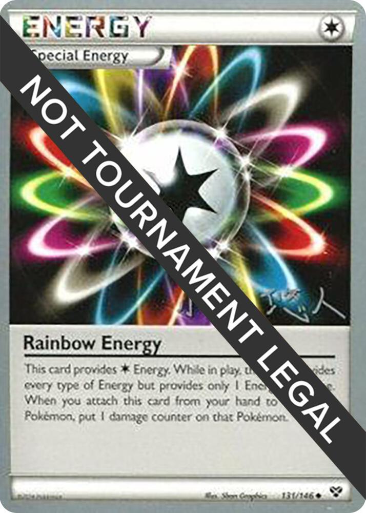 Rainbow Energy - 2014 (Haruto Kobayashi) 131/146 Uncommon World Championship Decks Pokémon card