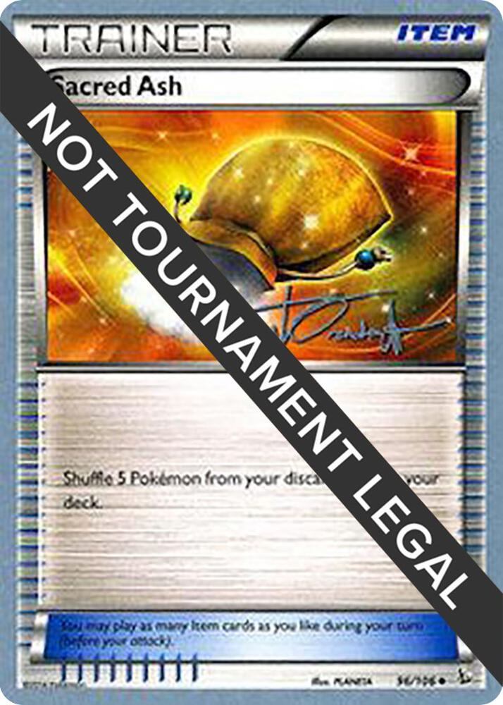 Sacred Ash - 2014 (Trent Orndorff) 96/106 Uncommon World Championship Decks Pokémon card