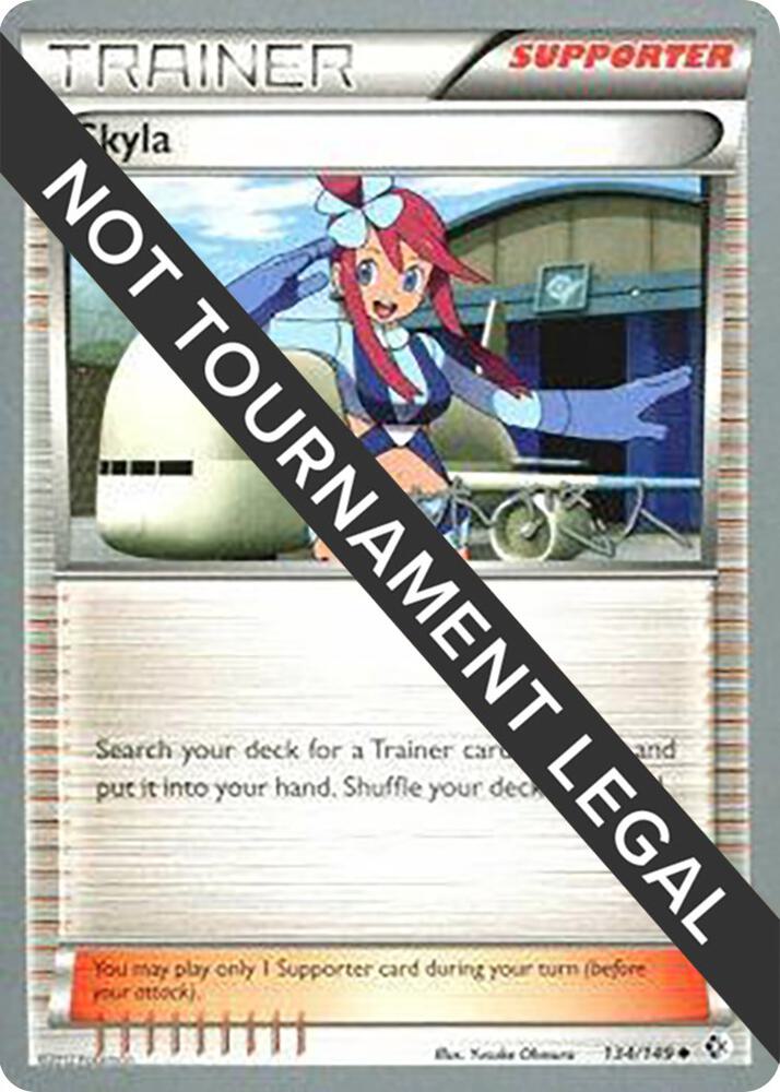 Skyla - 2014 (Haruto Kobayashi) 134/149 Uncommon World Championship Decks Pokémon card