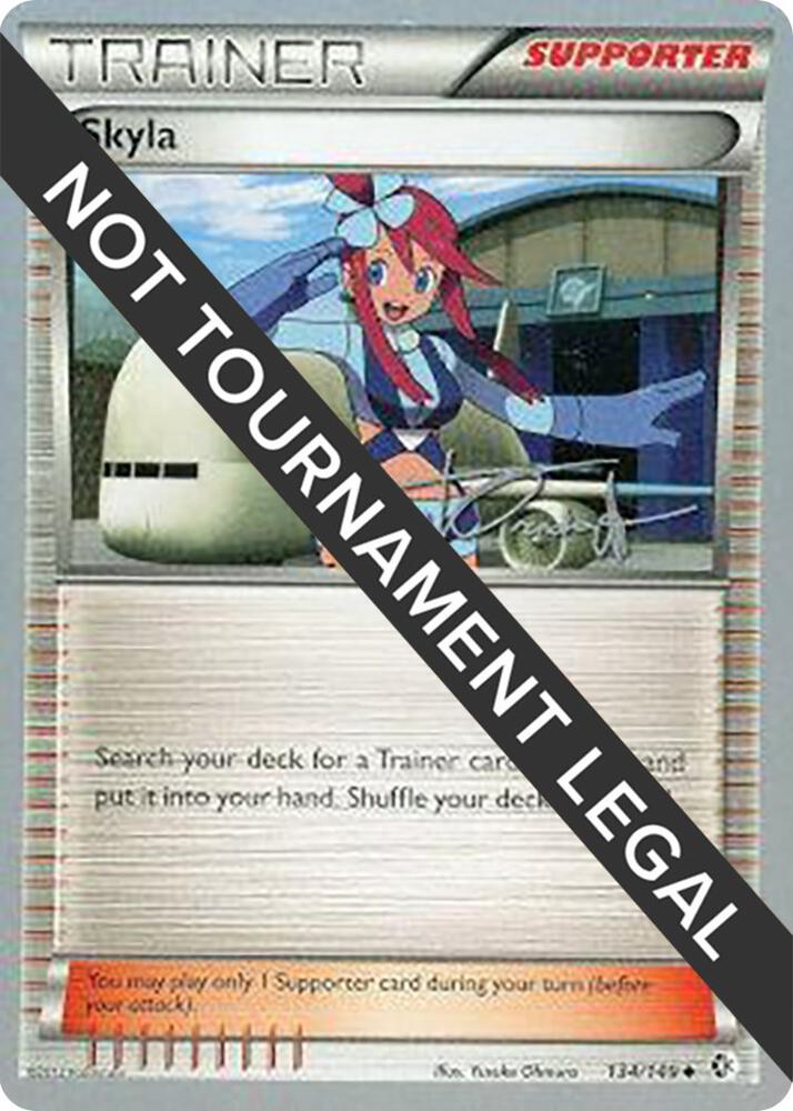 Skyla - 2014 (Trent Orndorff) 134/149 Uncommon World Championship Decks Pokémon card
