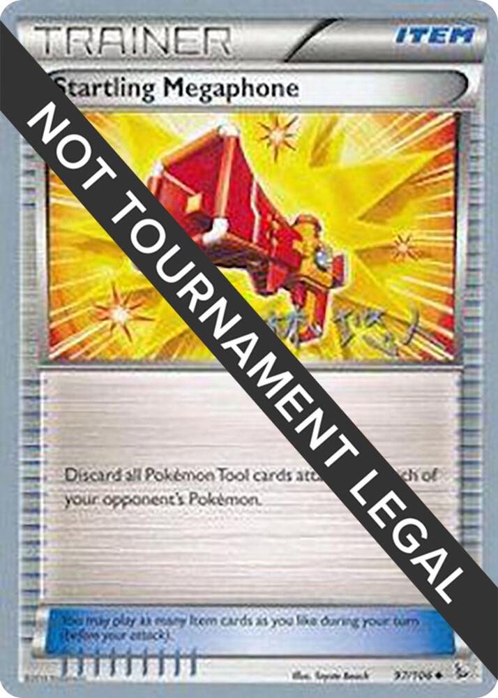 Startling Megaphone - 2014 (Haruto Kobayashi) 97/106 Uncommon World Championship Decks Pokémon card