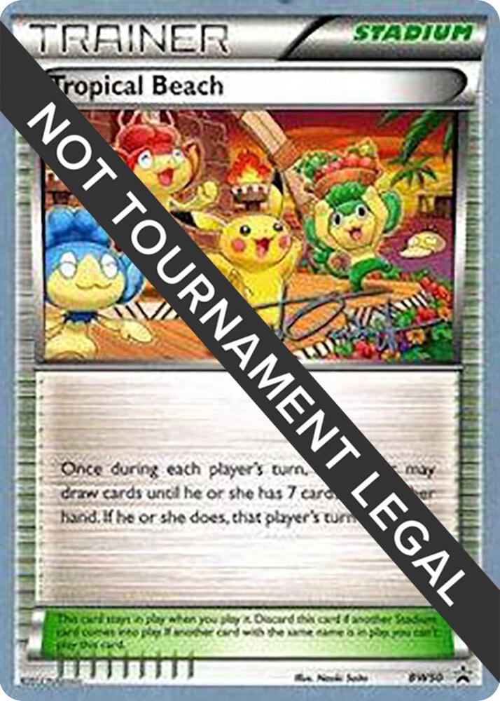 Tropical Beach - 2014 (Trent Orndorff) BW50 Promo World Championship Decks Pokémon card