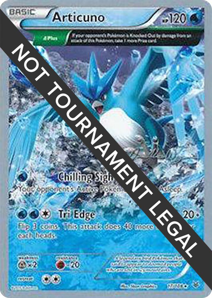 Articuno - 2015 (Jacob Van Wagner) 17/108 Rare World Championship Decks Pokémon card