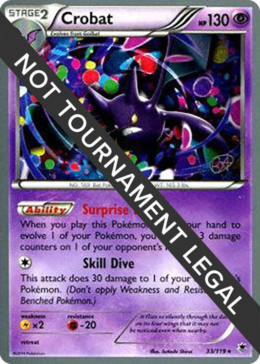 Crobat - 2015 (Rowan Stavenow) - 33/119 Rare World Championship Decks