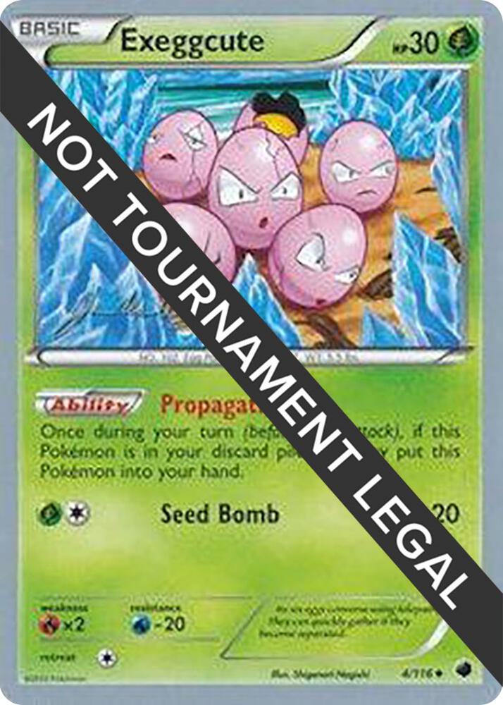 Exeggcute - 2015 (Jacob Van Wagner) 4/116 Common World Championship Decks Pokémon card