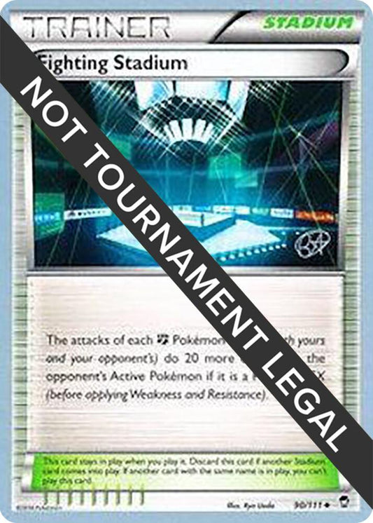 Fighting Stadium - 2015 (Rowan Stavenow) - 90/111 Uncommon World Championship Decks