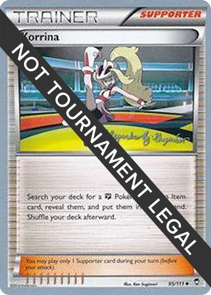 Korrina - 2015 (Alejandro Ng-Guzman) 95/111 Uncommon World Championship Decks Pokémon card