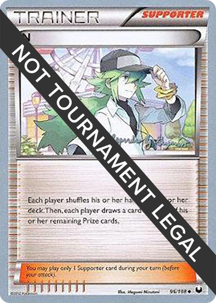 N - 2015 (Alejandro Ng-Guzman) 96/108 Uncommon World Championship Decks Pokémon card