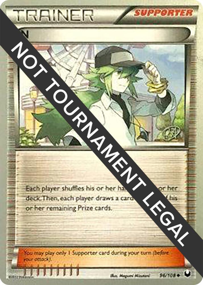 N - 2015 (Rowan Stavenow) 96/108 Uncommon World Championship Decks Pokémon card