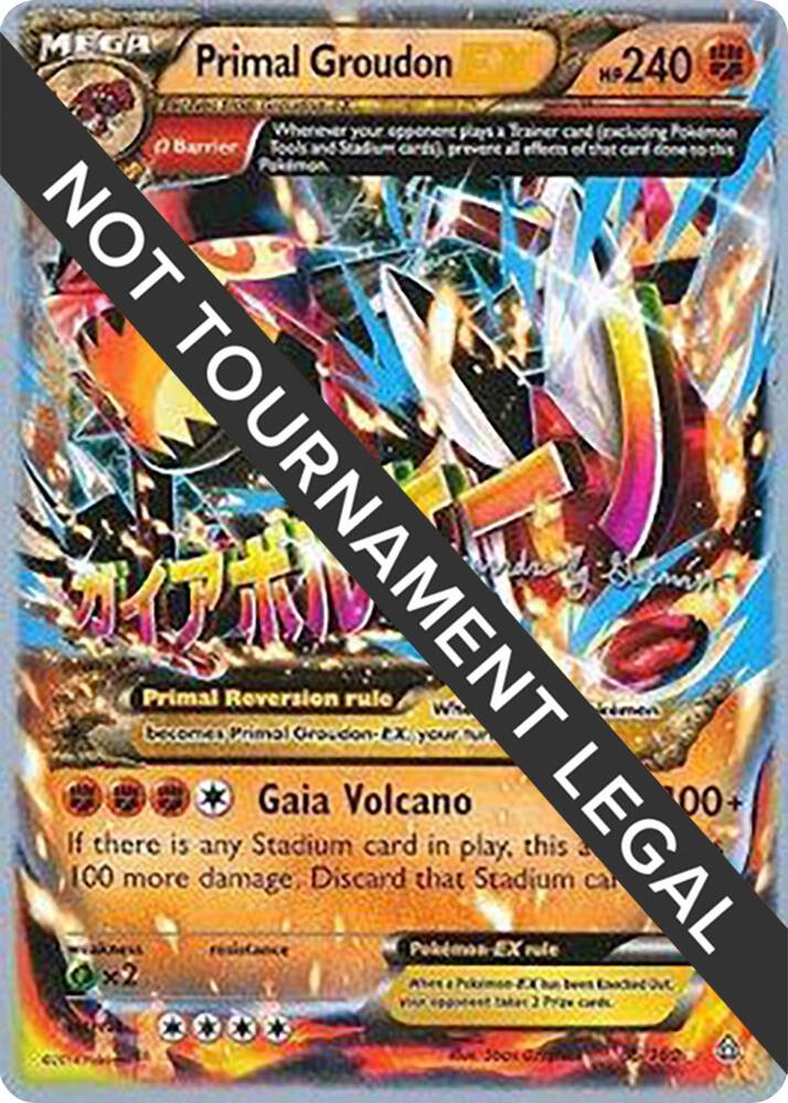 Primal Groudon EX - 2015 (Alejandro Ng-Guzman) 86/160 Ultra Rare World Championship Decks Pokémon card
