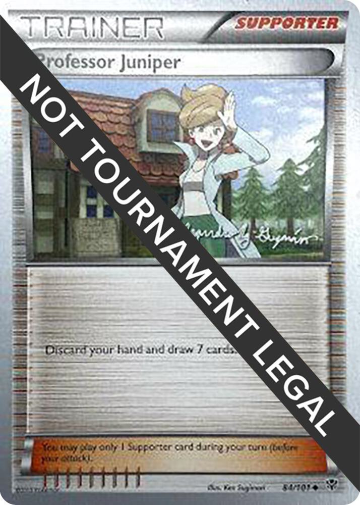 Professor Juniper - 2015 (Alejandro Ng-Guzman) 84/101 Uncommon World Championship Decks Pokémon card