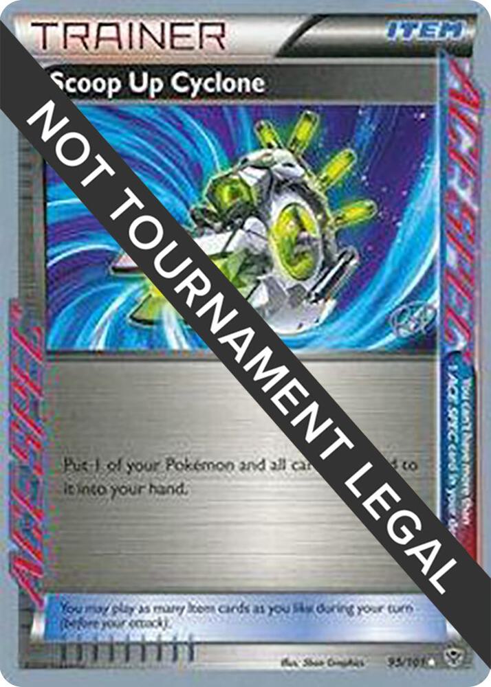 Scoop Up Cyclone - 2015 (Rowan Stavenow) 95/101 Rare World Championship Decks Pokémon card
