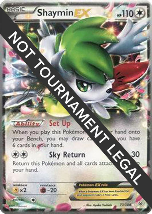 Shaymin EX - 2015 (Jacob Van Wagner) - 77/108 Ultra Rare World Championship Decks