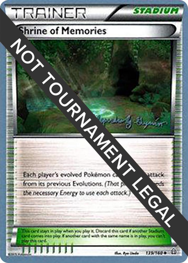 Shrine of Memories - 2015 (Alejandro Ng-Guzman) 139/160 Uncommon World Championship Decks Pokémon card