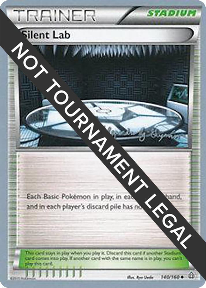 Silent Lab - 2015 (Alejandro Ng-Guzman) 140/160 Uncommon World Championship Decks Pokémon card