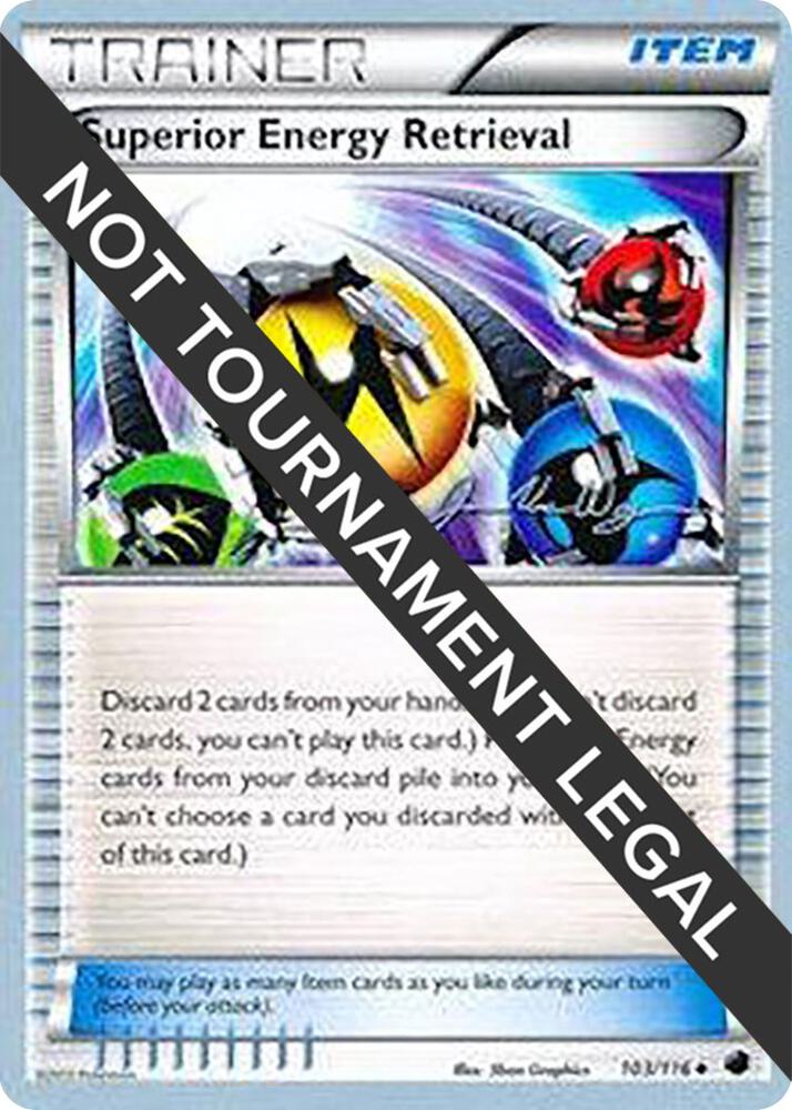 Superior Energy Retrieval - 2015 (Jacob Van Wagner) 103/116 Uncommon World Championship Decks Pokémon card