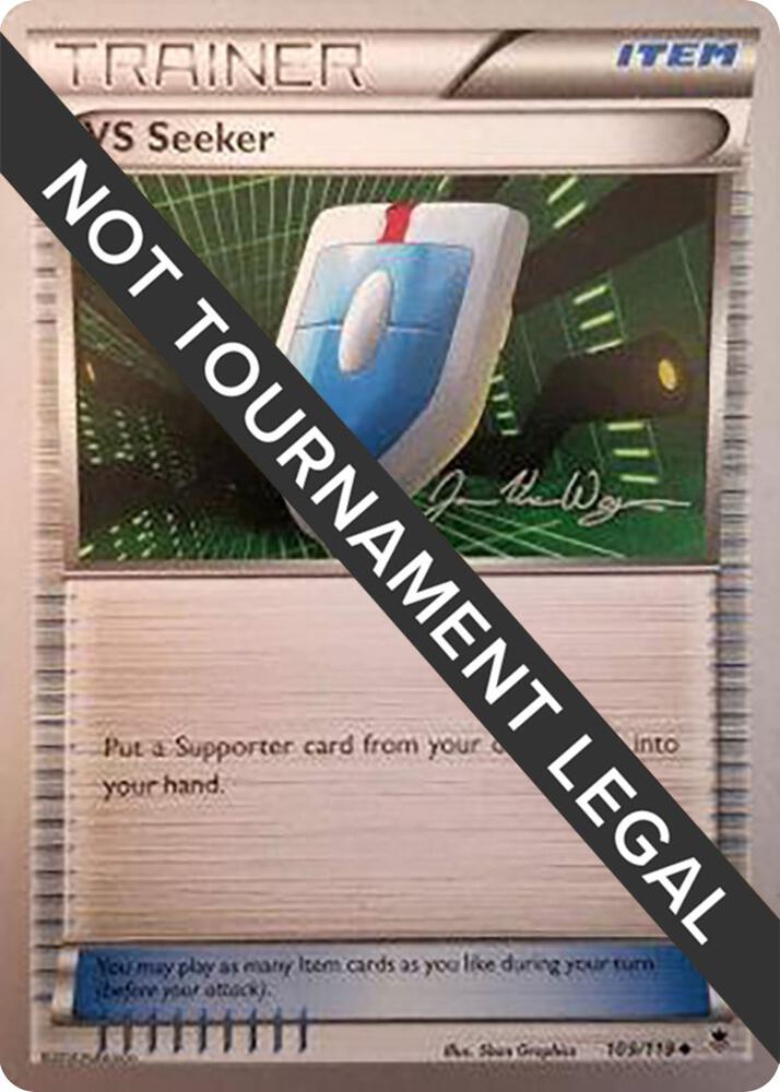 VS Seeker - 2015 (Jacob Van Wagner) 109/119 Uncommon World Championship Decks Pokémon card
