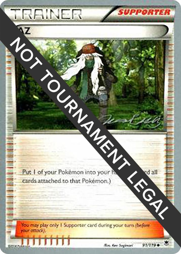 AZ - 2016 (Jesper Eriksen) 91/119 Uncommon World Championship Decks Pokémon card
