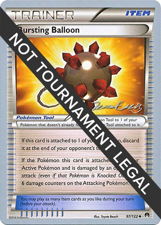 Bursting Balloon - 2016 (Jesper Eriksen) - 97/122 Uncommon World Championship Decks