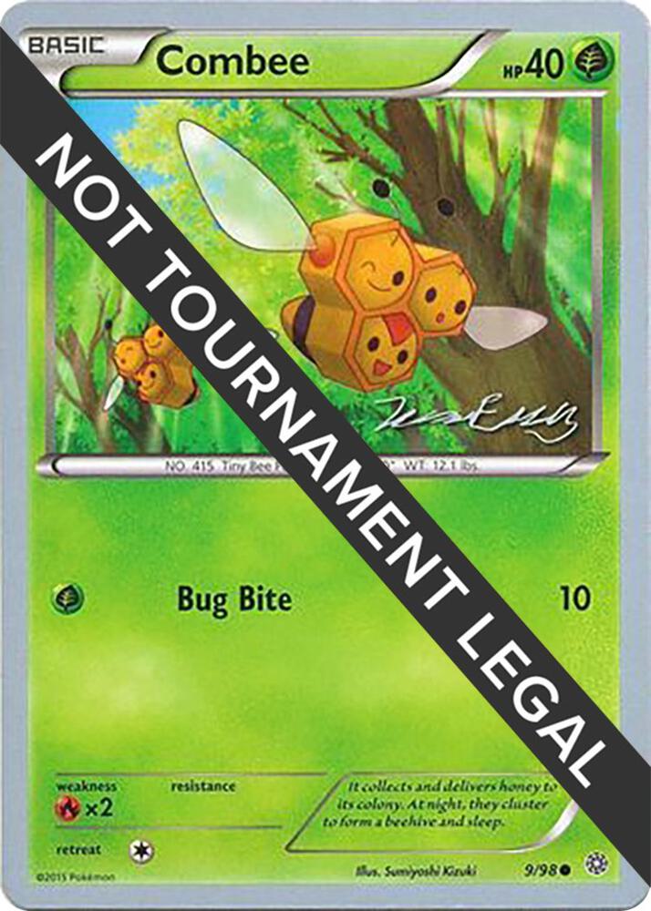 Combee - 2016 (Jesper Eriksen) 9/98 Common World Championship Decks Pokémon card