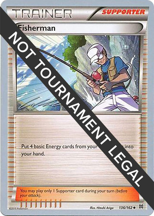 Fisherman - 2016 (Cody Walinski) - 136/162 Uncommon World Championship Decks