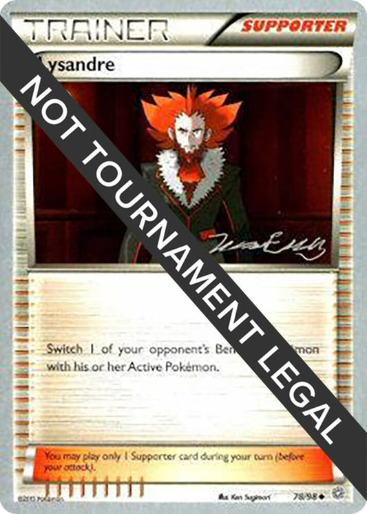 Lysandre - 2016 (Jesper Eriksen) - 78/98 Uncommon World Championship Decks