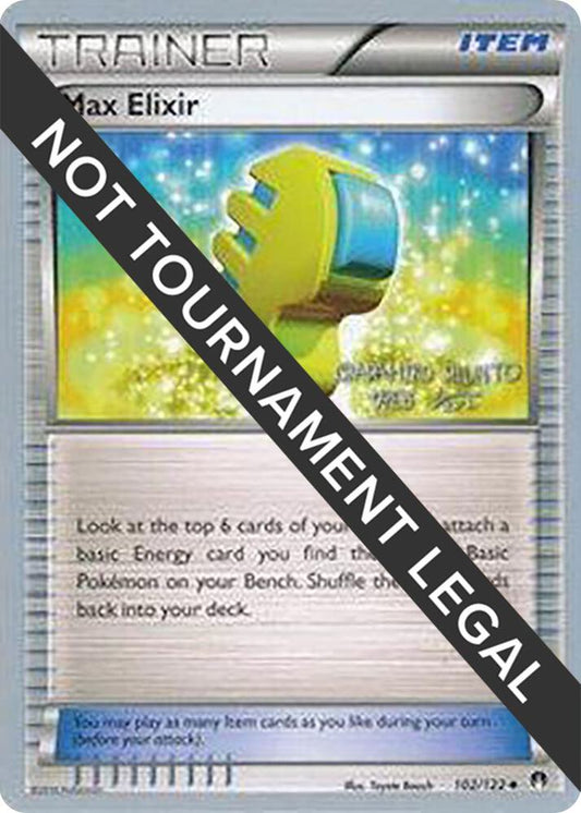 Max Elixir - 2016 (Shunto Sadahiro) - 102/122 Uncommon World Championship Decks