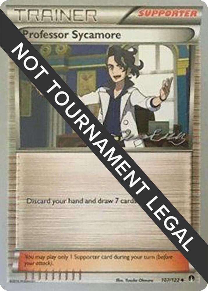 Professor Sycamore - 2016 (Jesper Eriksen) 107/122 Uncommon World Championship Decks Pokémon card