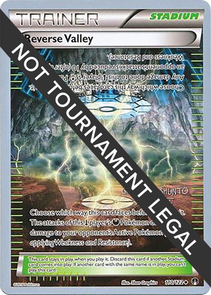 Reverse Valley - 2016 (Shunto Sadahiro) 110/122 Uncommon World Championship Decks Pokémon card