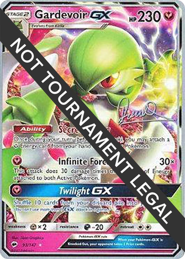 Gardevoir GX - 2017 (Diego Cassiraga) 93/147 Ultra Rare World Championship Decks Pokémon card