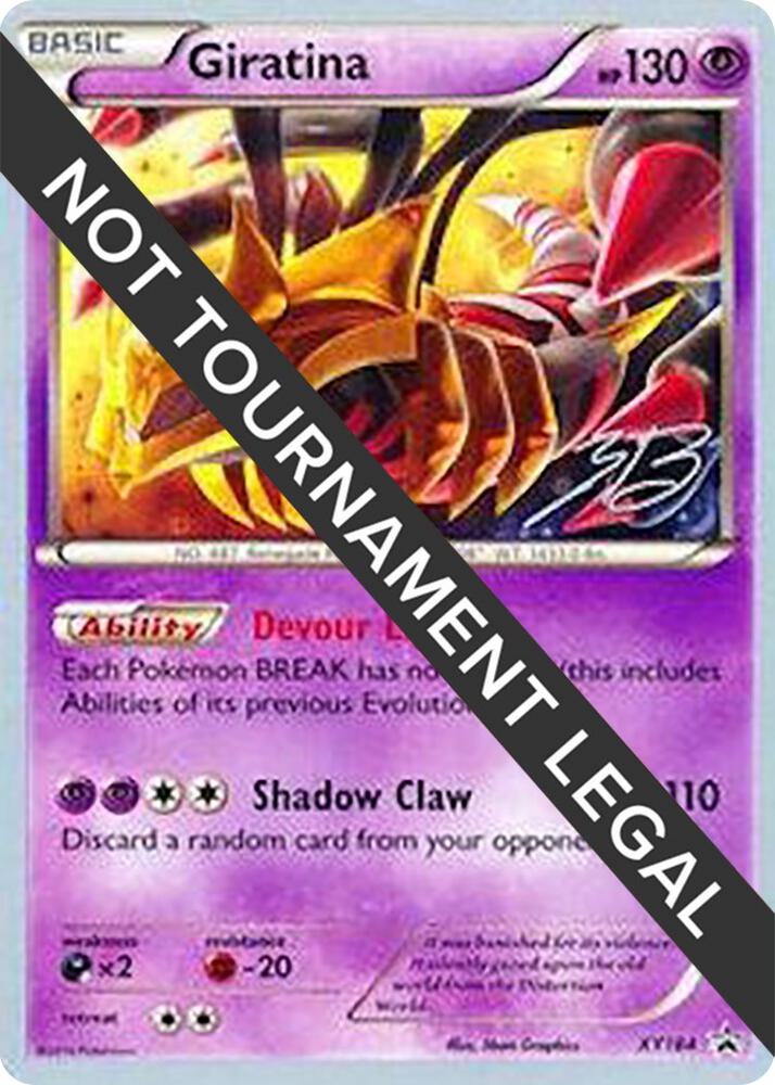 Giratina - 2017 (Zachary Bokhari) XY184 Common World Championship Decks Pokémon card