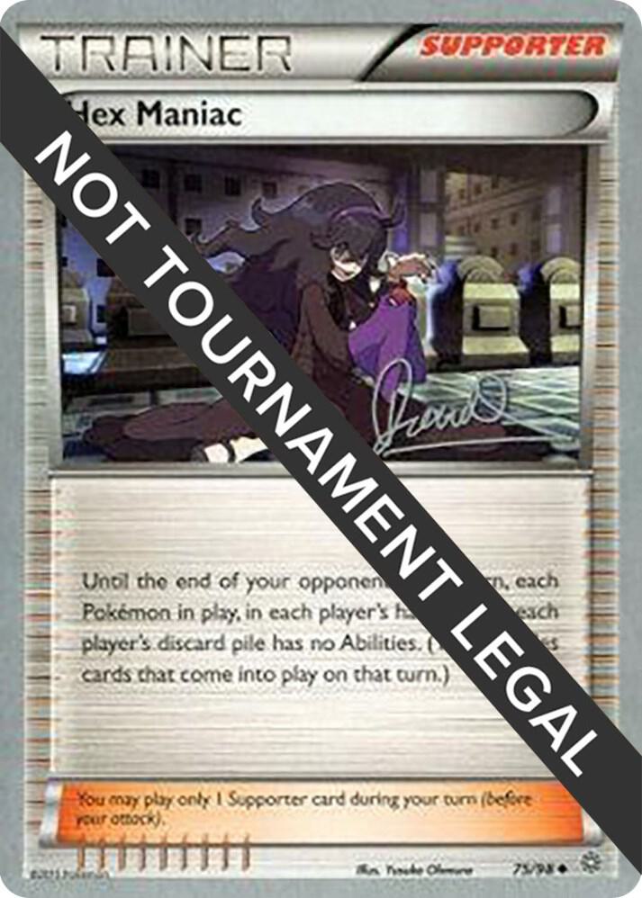 Hex Maniac - 2017 (Diego Cassiraga) 75/98 Uncommon World Championship Decks Pokémon card