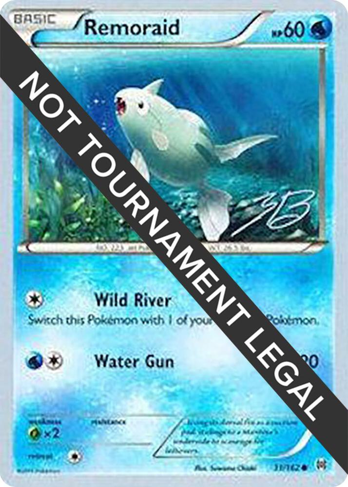 Remoraid - 2017 (Zachary Bokhari) 31/162 Common World Championship Decks Pokémon card