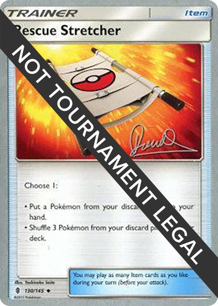 Rescue Stretcher - 2017 (Diego Cassiraga) 130/145 Uncommon World Championship Decks Pokémon card