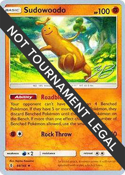 Sudowoodo - 2017 (Zachary Bokhari) - 66/145 Uncommon World Championship Decks