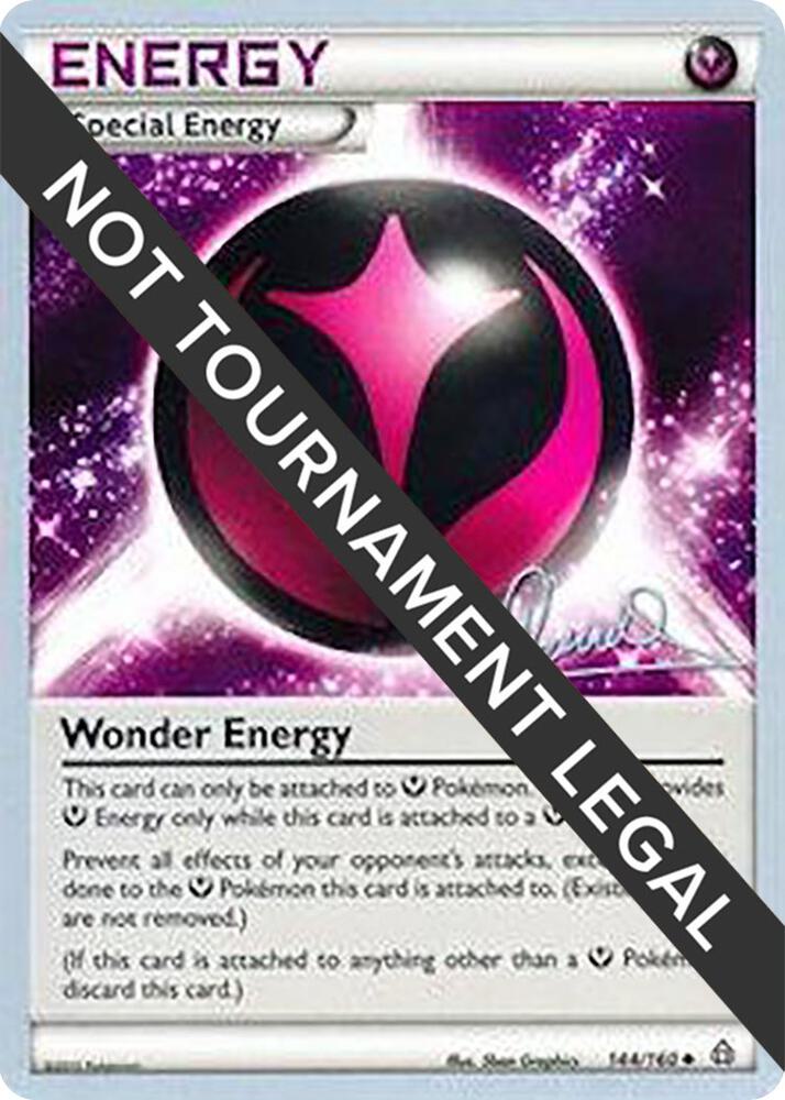 Wonder Energy - 2017 (Diego Cassiraga) 144/160 Uncommon World Championship Decks Pokémon card