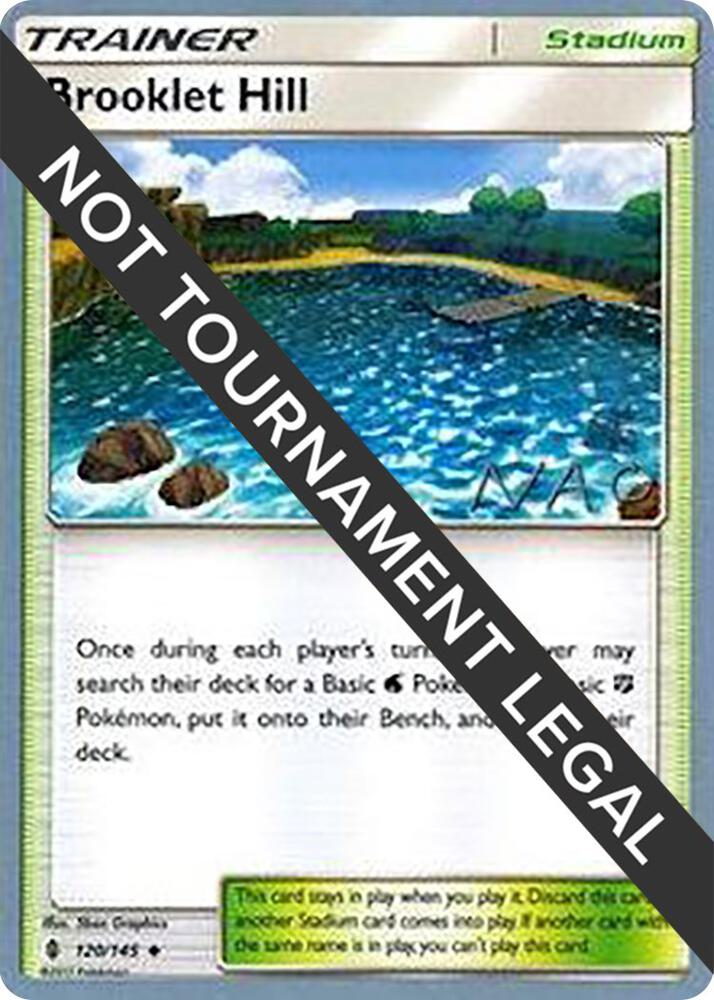 Brooklet Hill - 2018 (Naohito Inoue) 120/145 Uncommon World Championship Decks Pokémon card