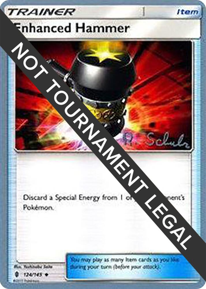 Enhanced Hammer - 2018 (Robin Schulz) 124/145 Uncommon World Championship Decks Pokémon card