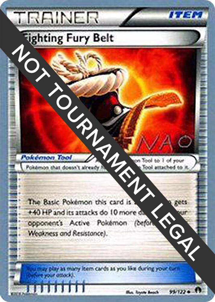 Fighting Fury Belt - 2018 (Naohito Inoue) 99/122 Uncommon World Championship Decks Pokémon card